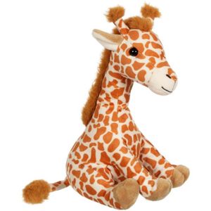 PELUCHE Gipsy Toys - Ptit girafon - 18 cm - Orange & Beige