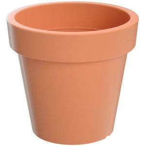Doitool Lot de 3 pots de fleurs en terre cuite avec support en fer
