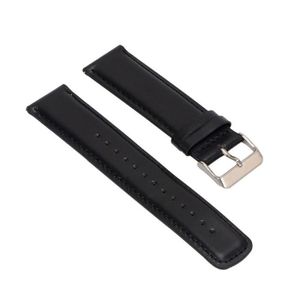 Montre connectee 4eme generation fossil explorist hr en cuir noir -  Cdiscount