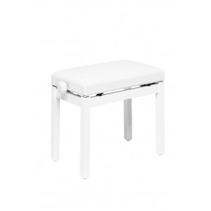 SUNCOO Banquette de Piano en Bois Massif à Domicile Ou au Concert Blanc 