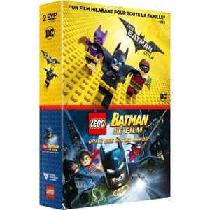 DVD DESSIN ANIMÉ Coffret Lego Batman le film et Lego Batman l'unité