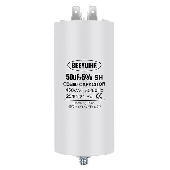 Motorkondensator/Betriebskondensator 50/60Hz 6uF/µF CBB65 450 VAC,Steckanschl. e Motorkondensator/Betriebskondensator 50/60Hz 6uF/µF CBB65 450 VAC,Steckanschl. e