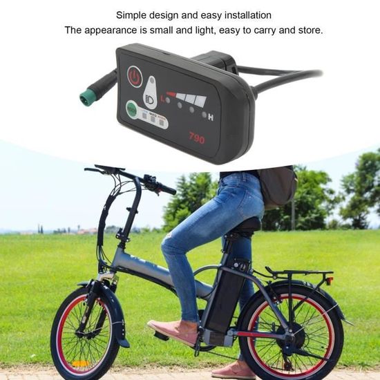 Lampe pour vélo électrique- 6000 Lumens - alimentation 36 V