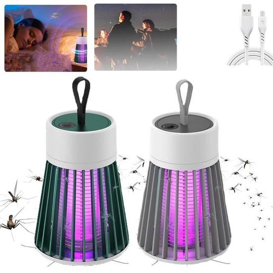 Lampe Anti Moustique Tueur D'Insectes Électrique, Piège À Insectes Électrique Pour L Piege A Moustique Exterieur