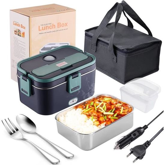 ISY-SHOP Gamelle chauffante, lunch box chauffante électrique chauffe