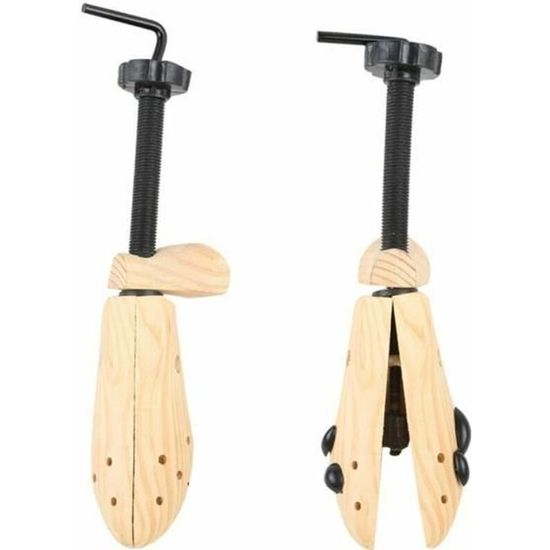 Tendaiscarpe In Legno Regolabile Professionale, Colore Verde, Confezione Originale