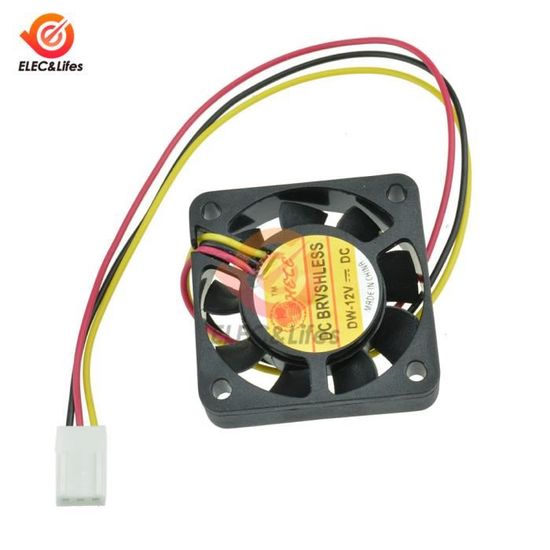 Ventilateurs De Rechange Pour Imprimante 3D Creality Ender 3 - Lot De 2 Ventilateurs 4010 24V + 2 Turbos - Compatible Ender 3/Pro