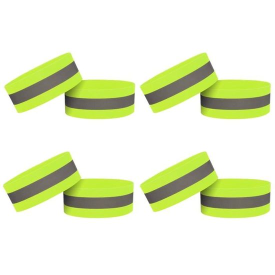Yoko YKW066 - Brassard de Sécurité Réfléchissant Yoko - Vert citron