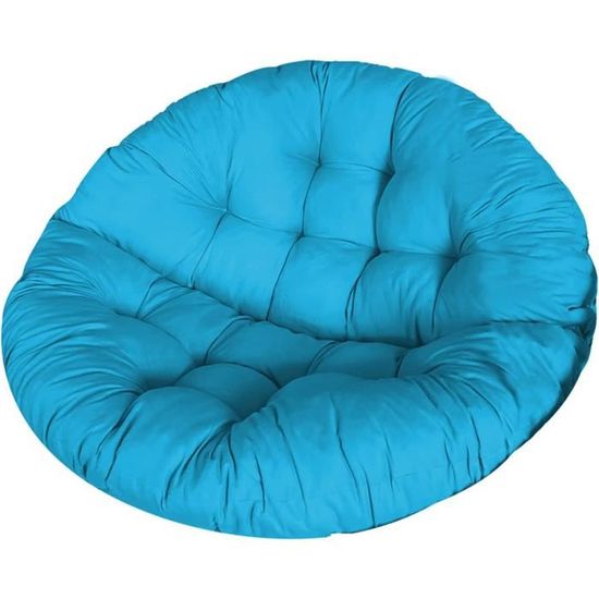 Coussin Chaise Haute Coussin Chaise Œuf Suspendu Fenteer - Gris Foncé - Confort Patio Et Jardin Coussin Lavable