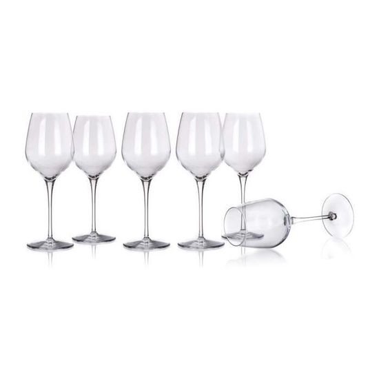 Set De 4 Tasses à Café/thé Bormioli Rocco - Verre Et Support Métal Argenté 13,5cm