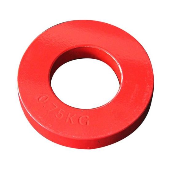 Plaques De Poids Fractionnaires 0,5 Kg - Lot De 2 Disques En Caoutchouc Avec Ouverture 35 Mm Pour Haltères Et Kettlebells