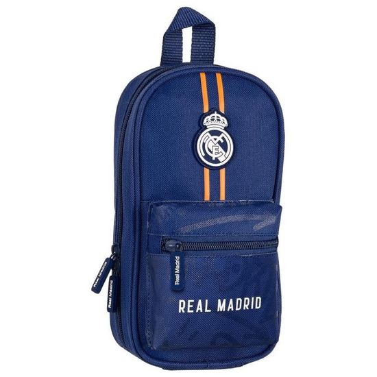 Safta Plumier sac  dos Real Madrid C.F. Bleu (12 x 23 x 5 cm) (33 Pices)