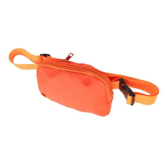 Sac Banane Femme Homme 4 Poches Zippées Réglable Pour Running