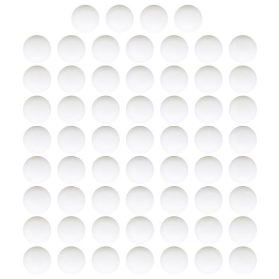 Balles De Tennis En Vrac VIV - Lot De 100 Pour Entraînement, Machines Ou Jeux Avec Chiens - Rebond 134,6 Cm