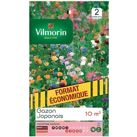 Gazon Japonais - VILMORIN - Graine - Ornement - Fleurs annuelles naines