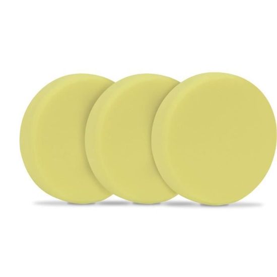 Roue De Polissage Traitée Jaune Diamètre 10 Pouces - Pour Finition Fine