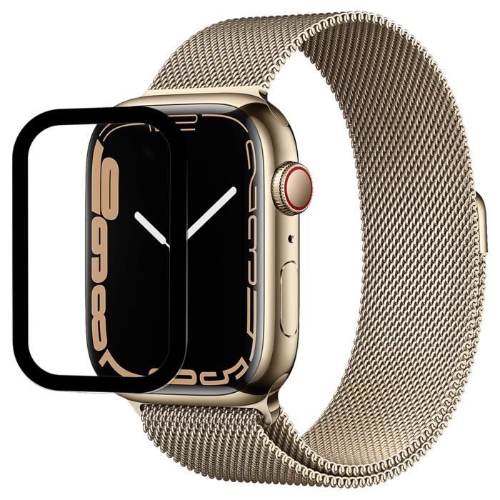 X2 Verre Trempe bords noir Apple Watch Series 7 45mm Couverture Complète Protection Ecran Protecteur Ultra Résistant X2 -Yuan Yuan X2 Verre Trempe bords noir Apple Watch Series 7 45mm Couverture Complète Protection Ecran Protecteur Ultra Résistant X2 -Yuan Yuan