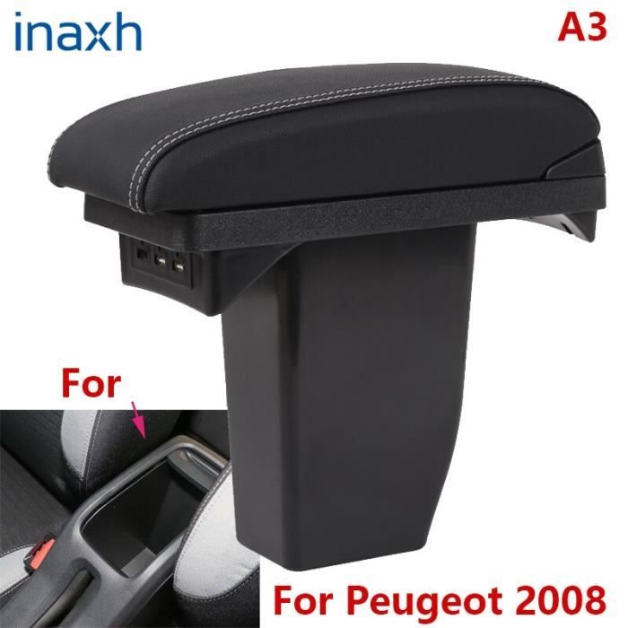 Boîte De Rangement Pour Accoudoir Central Ford Fiesta 2009-2017 - Avec 7 Ports USB, En Plastique ABS, Organisateur D'habitacle