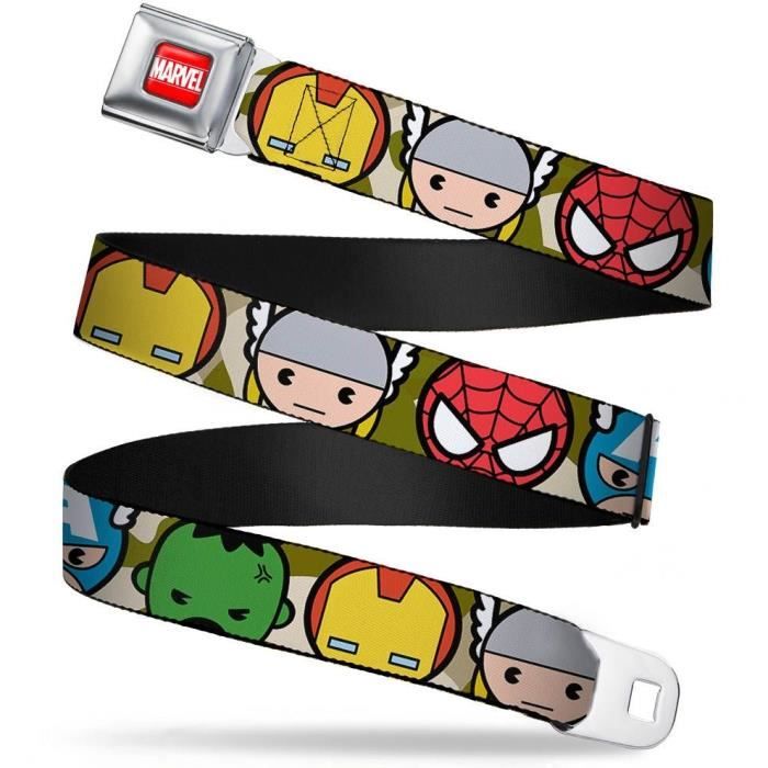 Ceinture Marvel Avengers Kawaii Achat Vente Ceinture Et Boucle Ceinture Avengers Kawaii Cdiscount