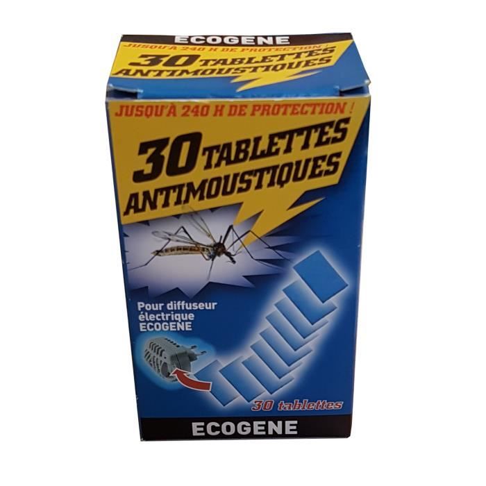 Recharge De 30 Plaquettes Anti Moustiques Pour Diffuseur Electrique