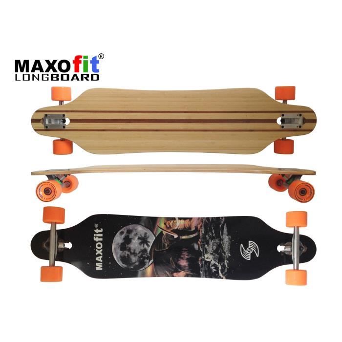 Longboard „Mammut N°15“,103 cm, 9 couches, , ABEC11, MAXOfit®