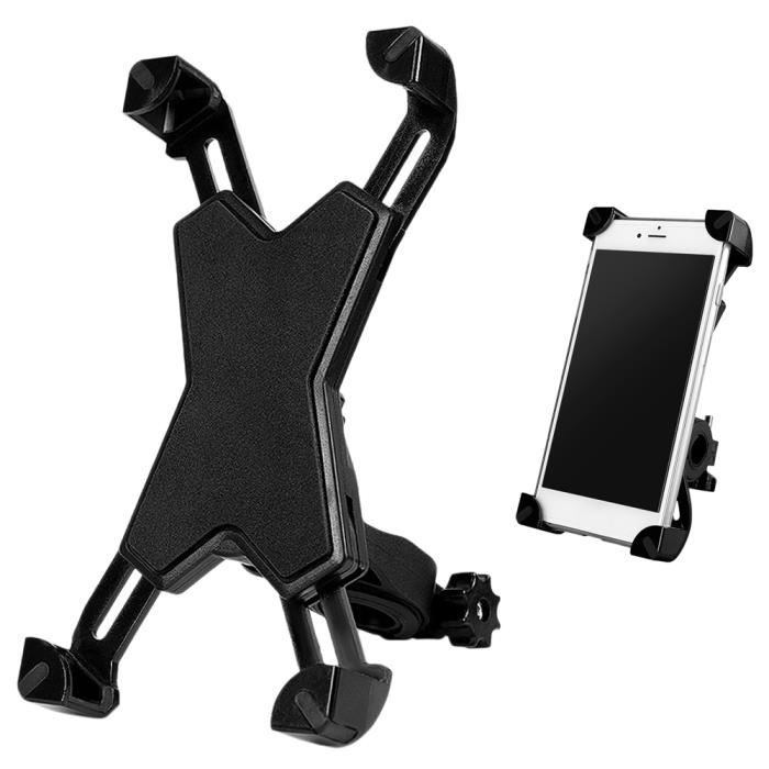 Support de téléphone de vélo rotatif à 360 ° pour vélo de route/VTT/Moto Noir
