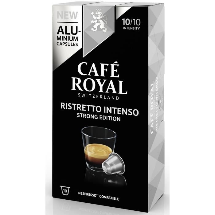 CAFE ROYAL compatible Nespresso Alu Ristretto Intenso X10