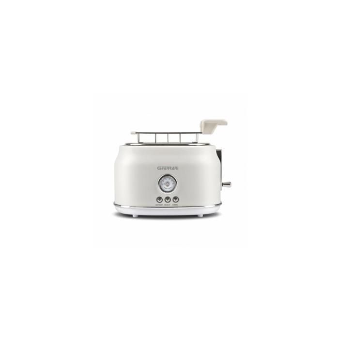 ARTISTA - Grille-pain en acier peint avec pinces 750 W - BLANC