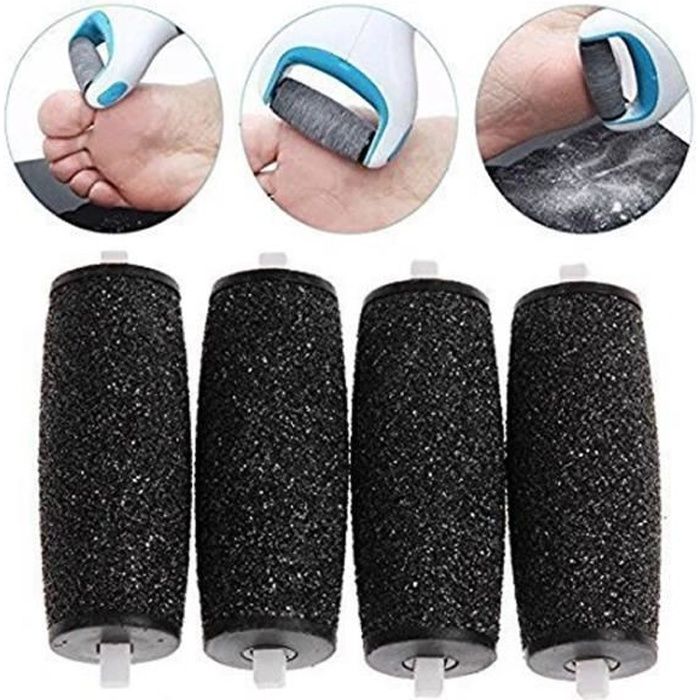 Lot de 4 rouleaux recharge Scholl Velvet Smooth - Générique