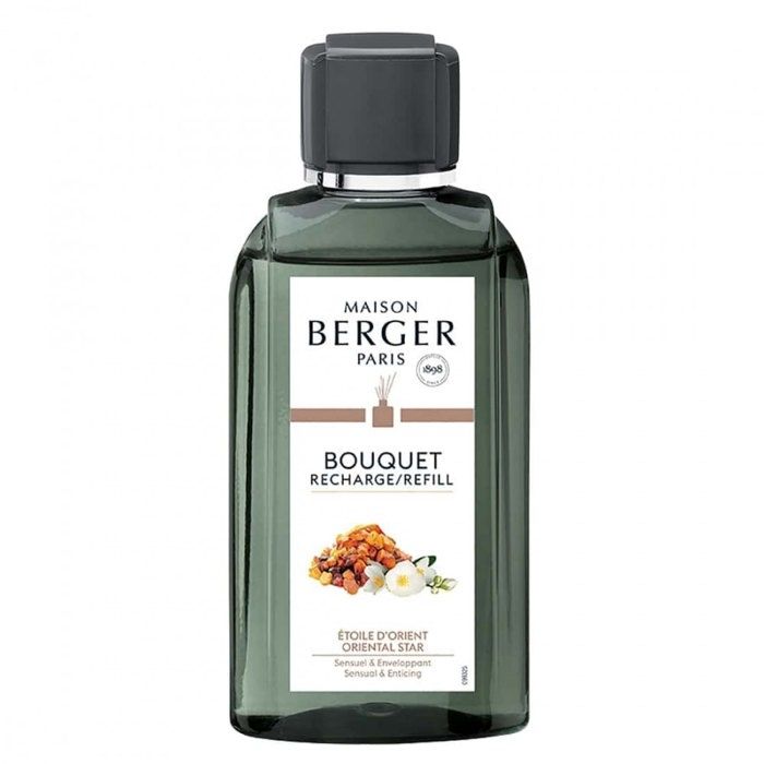 maison berger - recharge bouquet parfumé etoile d'orient 200 ml