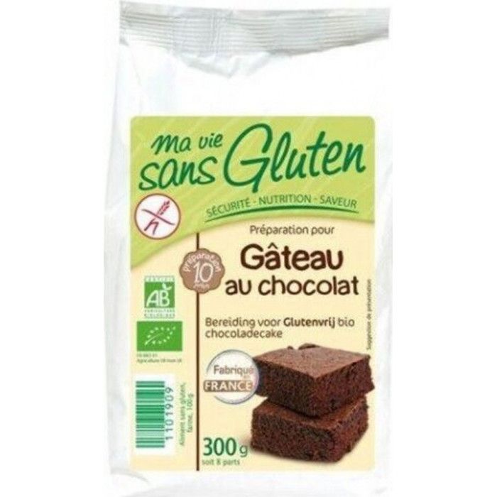 Gâteau au chocolat, 300g, Ma vie sans gluten