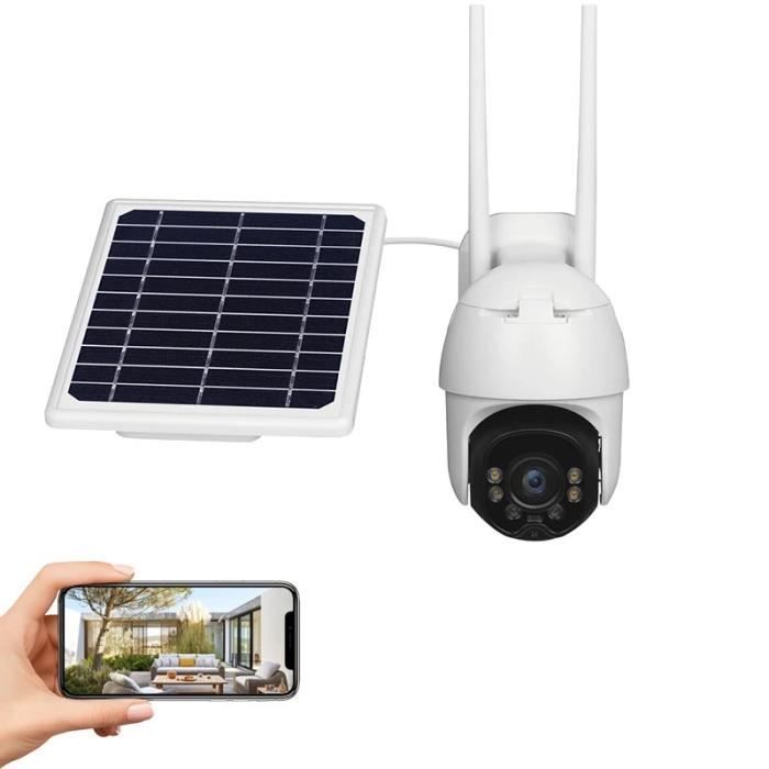 PRUMYA Caméra de Surveillance 1080P Vision Nocturne Sécurité IP66 Exterieur étanche WiFi Caméra IP , Détection de Mouvement