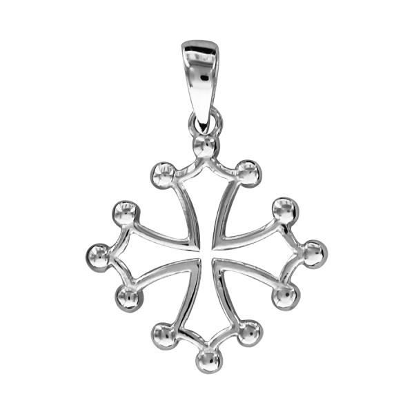 Thabora - Pendentif vendu seul Croix Occitane petit modèle