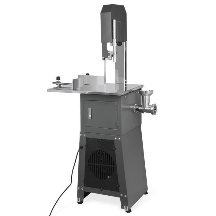 Vertes 2 en 1 Scie à os avec Hachoir a viande (Moteur électrique de 550 watts, vitesse de la lame de 4 m-s, travail efficace)