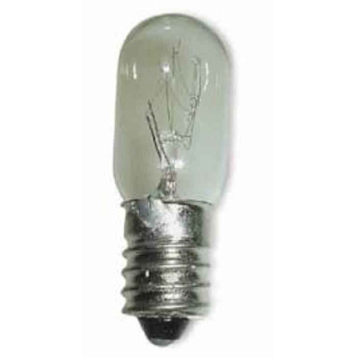 AMPOULE E14 15W POUR RÉFRIGÉRATEUR WHIRLPOOL 481213418098
