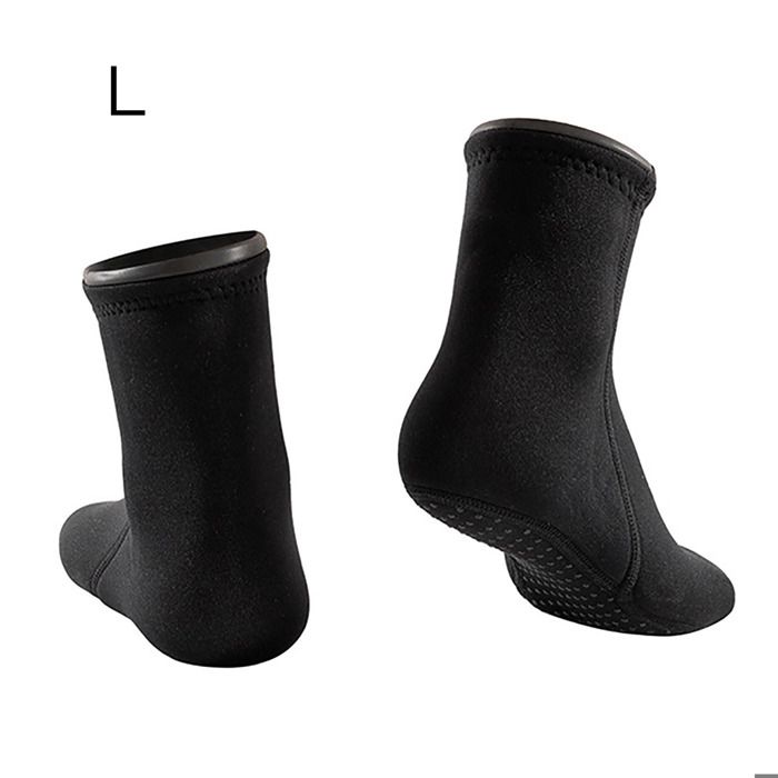 Chaussettes de plongée - GIGICIAL - 3MM - Antidérapantes - Courtes - Noir