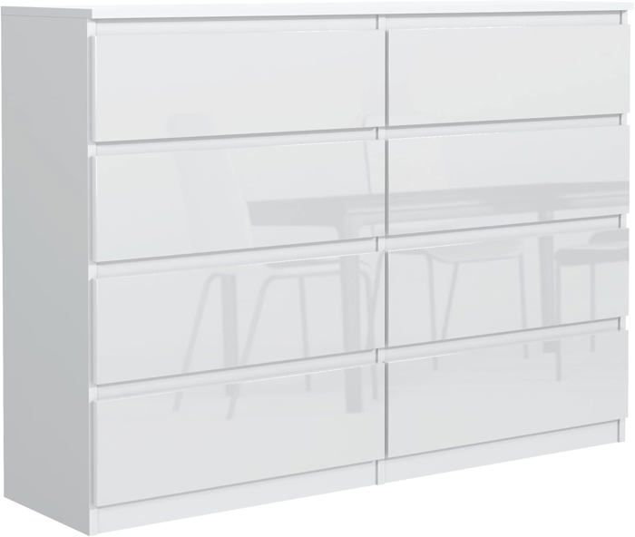 Commode 5 Tiroirs Meble Mastalerz 70cm - Rangement Chambre Adulte Style Sonoma