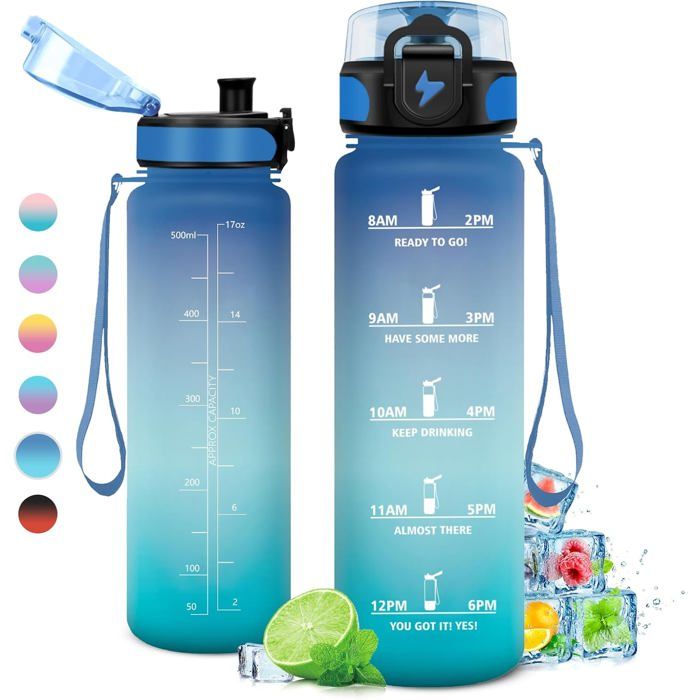 Gourde Enfant 600ml Gourde Enfant Monte Stivo 600ml - Motivante Sans BPA - École Et Sport Bouteille Eau Enfant