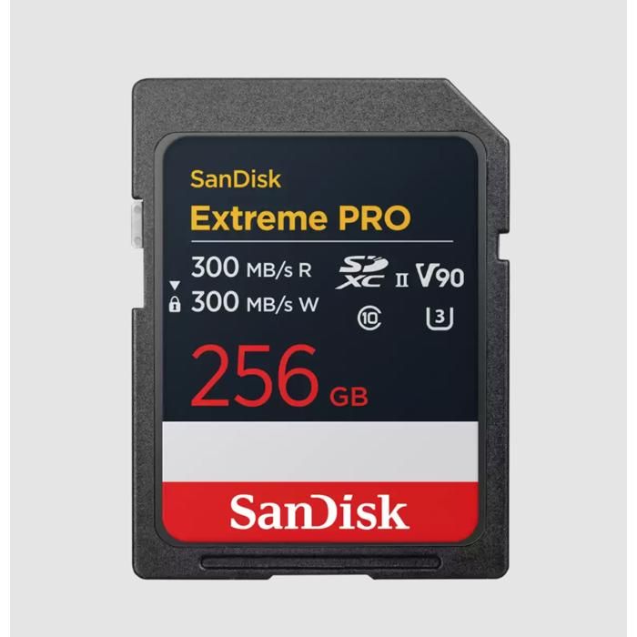 Carte Mémoire SD SanDisk Extreme PRO SDXC UHS II jusqu'à 300MB/ V90 8K 4K UHD SD carte mémoire flash haute vitesse - vue 3