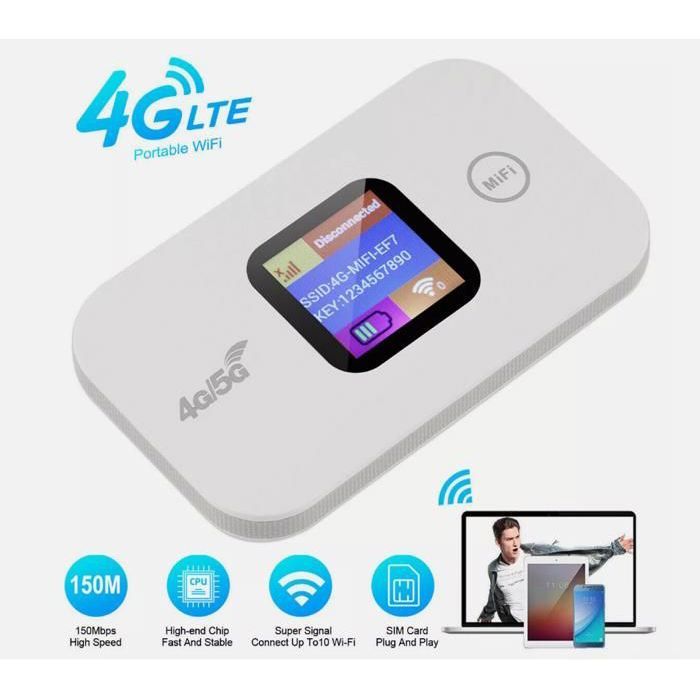 Routeur WiFi mobile Routeur portable 4G/5G LTE Point daccès WiFi