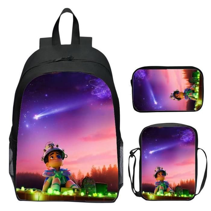 Enfants Sacs D'école Sacs à Dos Ou Sacs à Dos Avec Sangles Isolé Sur Fond Blanc Illustration De Anime Vecteur 40647432