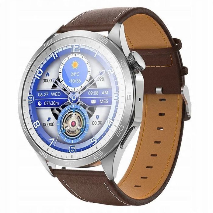 Montre bluetooth - montre connectee - montre intelligente Hoco Montre connectée avec fonction appel AMOLED Y21 argent