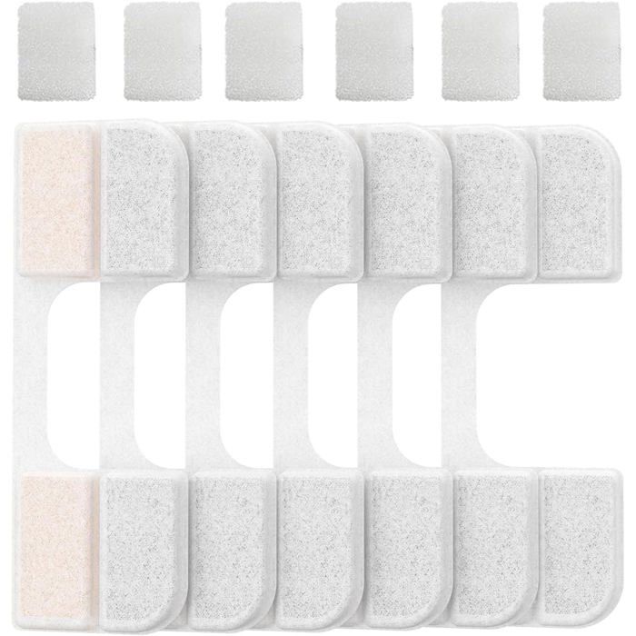 6 filtres + 6 éponges remplacement pour 32 L FN-W17