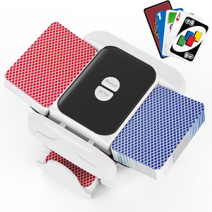 GM15409-melangeur de carte poker automatique uno manuel electrique GM15409-melangeur de carte poker automatique uno manuel electrique