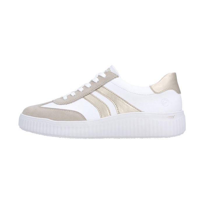 Remonte Basket Cuir Remonte Alburi - Blanc-Combi