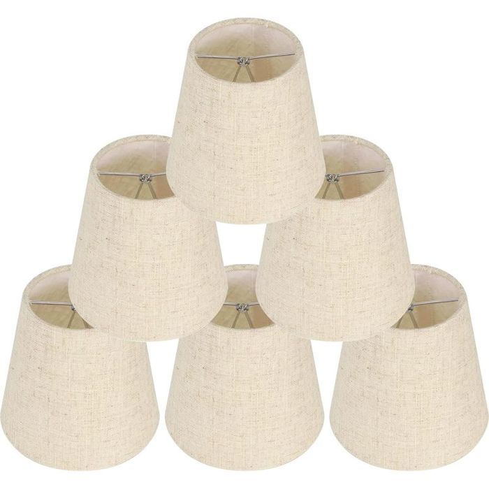 6 Pièces Abat-Jour pour Lampes de Table Lampe abat jour