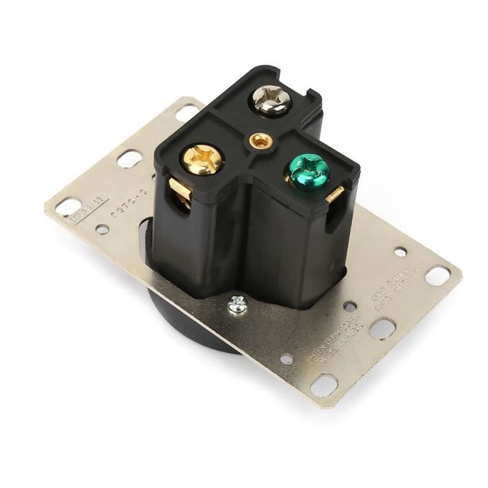 Triple Prise De Courant Design Satin