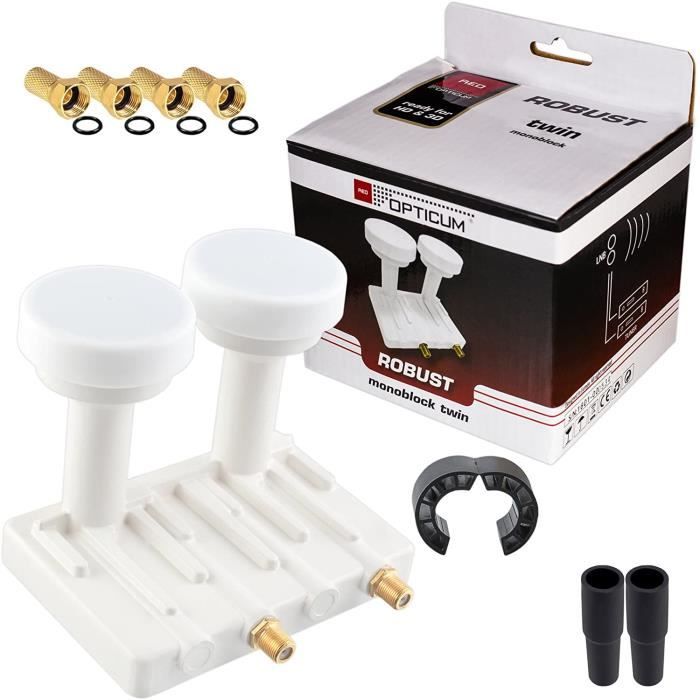 LNB Monobloc Single 6° TRIAX TMB 002 - TRIAX - Triax HD - Facteur de