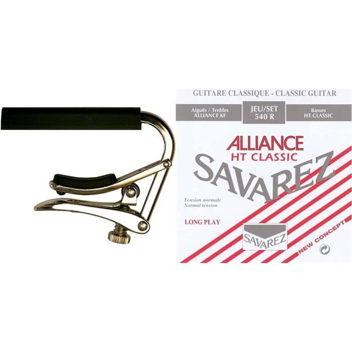 Savarez 6CB640R - Jeu De 6 Cordes Pour Guitare Contrebasse 75cm