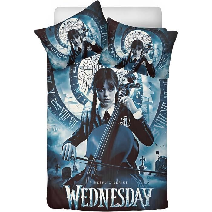 Scooby-Doo Parure De Lit - Housse De Couette Et Taie D'Oreiller